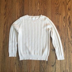 Cream colored sweater