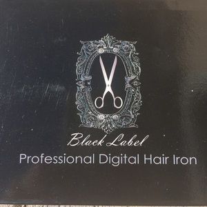 Brand New ISO Black Label Digital Hair Iron