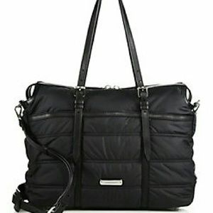 Burberry quilted diaper bag