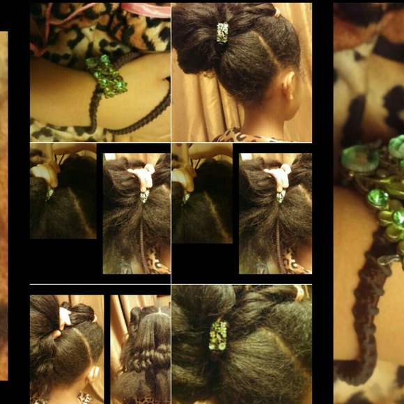 LOCKSMYTH'S. BIG HAIR (BAND WRAP) PONYTAIL HOLDER - Picture 2 of 8