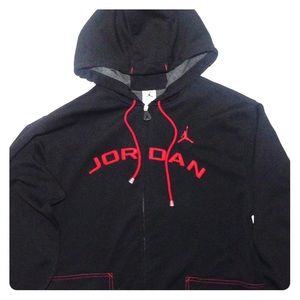 Jordan 'Bred Retro' Zip up Hoodie