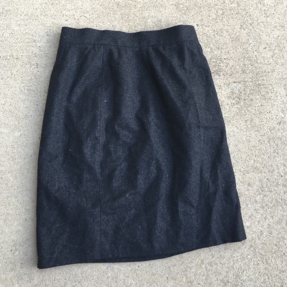 Christian Dior vintage wool pencil skirt