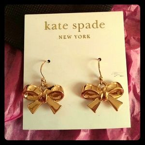 🆕FINAL REDUCTION~Auth Kate Spade Bow Earrings