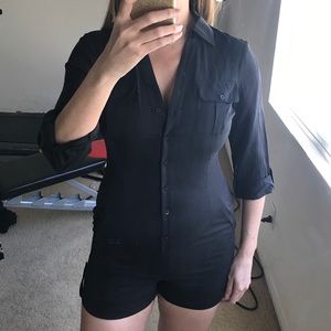 Sale!Bebe black romper
