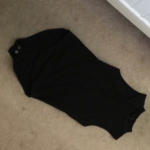 basic highneck bodysuit