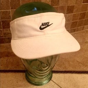 NIKE Cotton Visor White