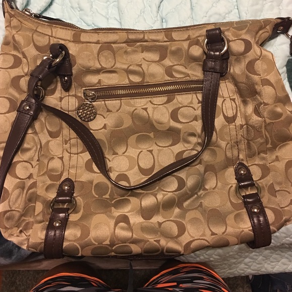 Authentic coach purse