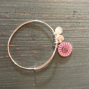Alex and Ani silver bracelet
