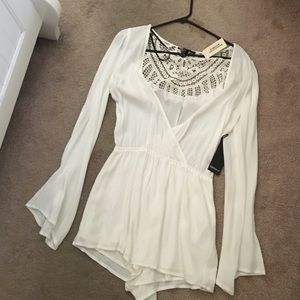 white romper