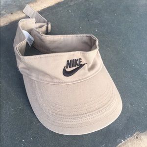NIKE Cotton Hat Beige