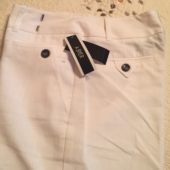 NWT Amy Byer White Dress Pants Sz 5
