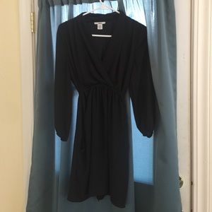 Black Bar III 3/4 sleeve Dress with pockets