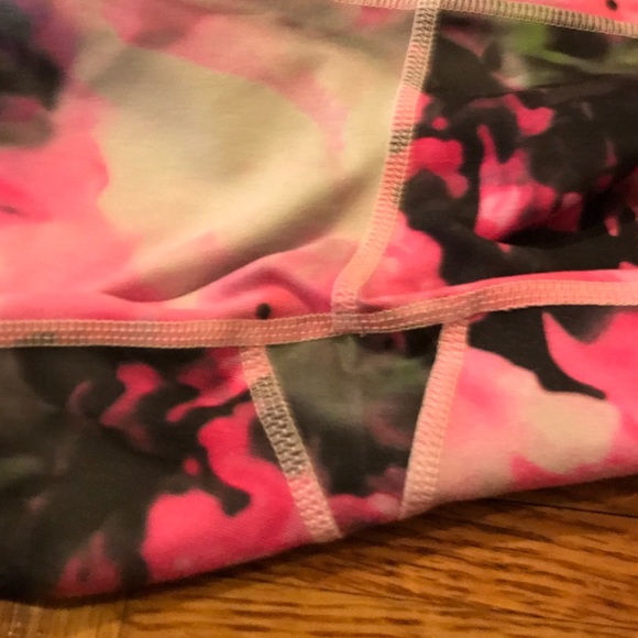 Athleta pink floral pants - Picture 2 of 4