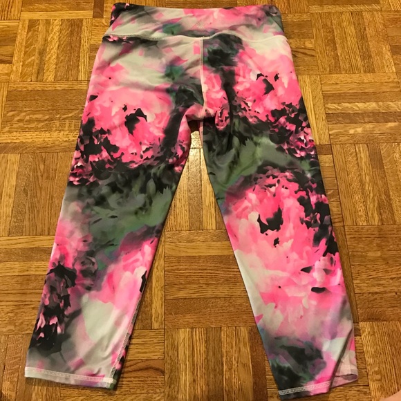 Athleta pink floral pants - Picture 4 of 4