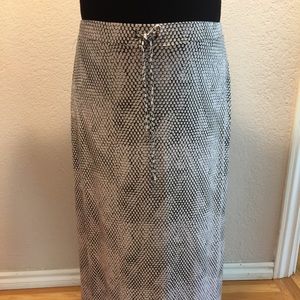 Michael Kors Snake Skin Maxi Skirt