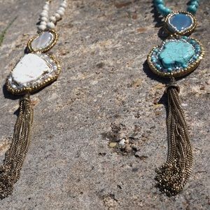 2 Long Stone Neckless