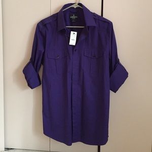 Men's express button down shirt