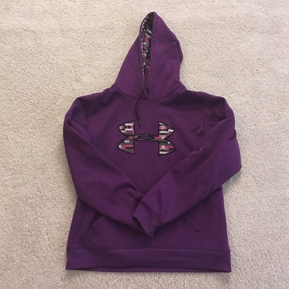 Under armor purple hoodie