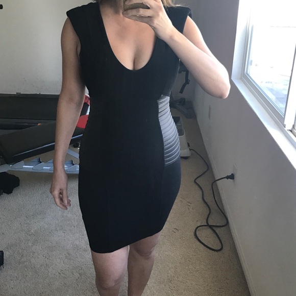 Bebe black dress
