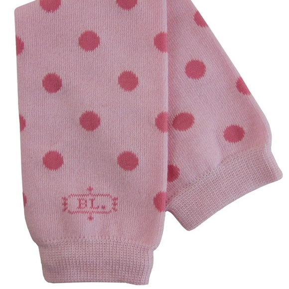 NEW BabyLegs Pink Polka Dot Baby Leg Warmers