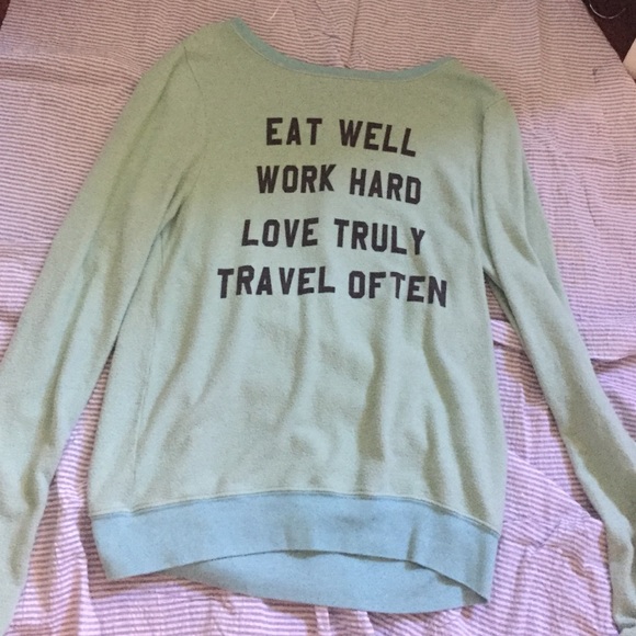 Wildfox baggy beach jumper