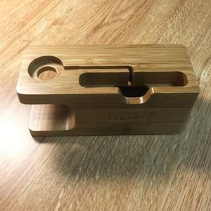 Apple watch and phone display