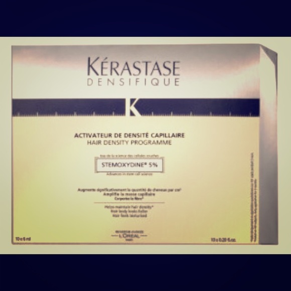 Kerastase Densifique Stemoxydine Hair Treatment.