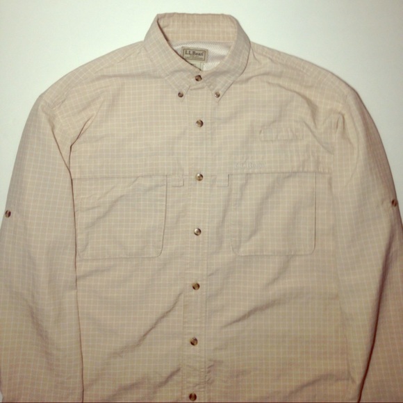 L.L. Bean 'Checkered' Botton up Style Jacket