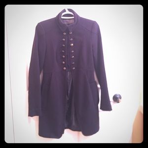 Zara Black overcoat