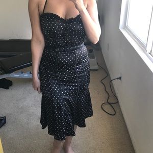 Bebe Black and Tan dress