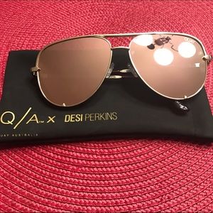 Quay High Key x Desi Perkins in Gold