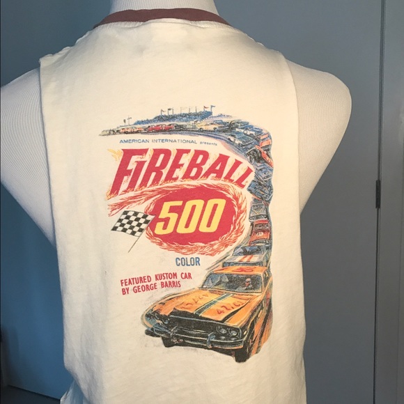 Vintage "Fireball 500" cutoff tank