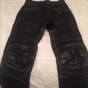 Harley Davidson leather riding pants and  jacket