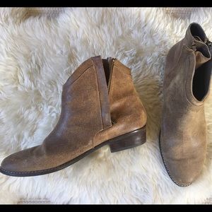 Dolce Vita Distressed Leather Booties