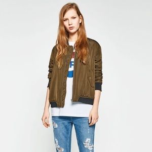 Zara Bomber Jacket Zara Bomber Jacket