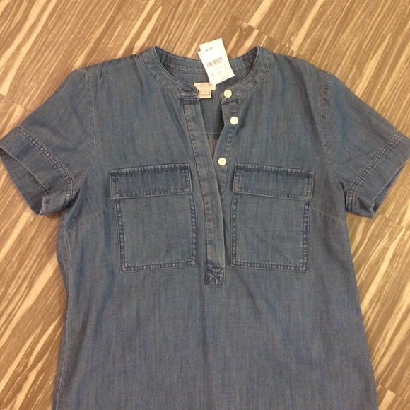 New Denim J. Crew dress. - Picture 3 of 3