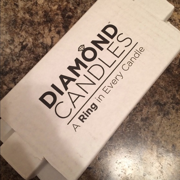⚡️LAST ONE! ⚡️DIAMOND CANDLES- Cinnamon Apple💍💍 - Picture 3 of 3