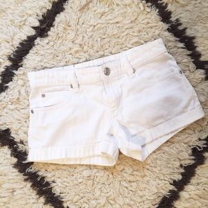 BCBG White Shorts 25