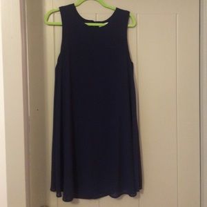 Navy blue dress