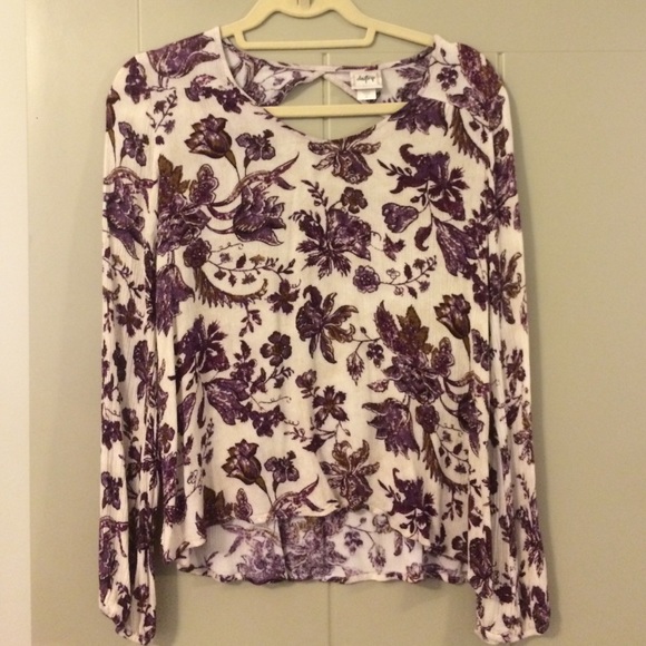 Floral daytrip top