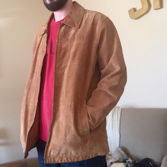 Suede Jacket 😎 ACCEPTING ALL OFFERS