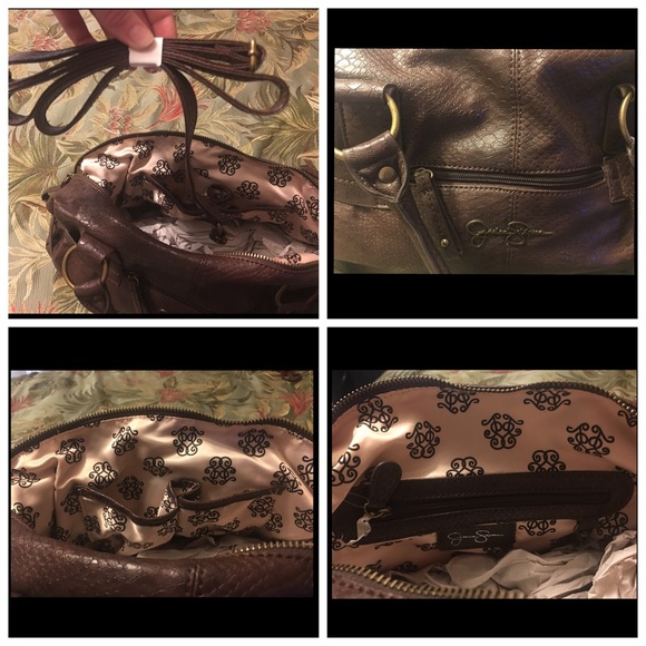 Jessica Simpson Expresso Snakeskin print purse.NWT - Picture 4 of 4