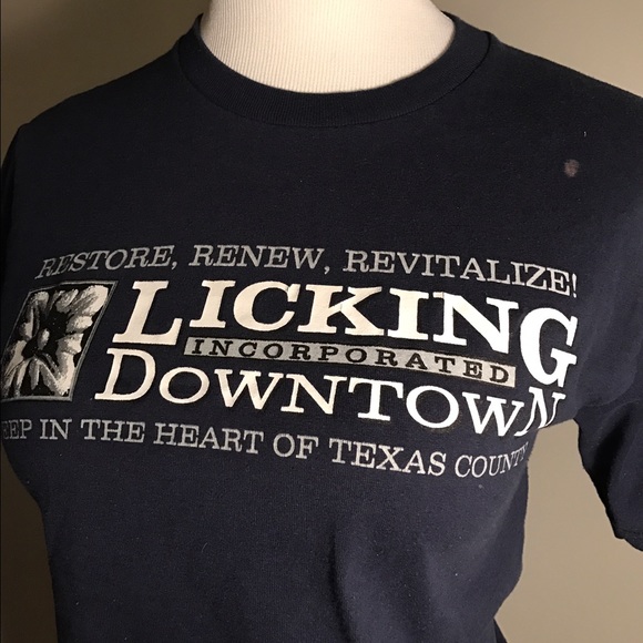 "Licking Downtown" tourist tee