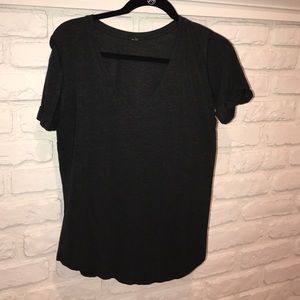 Black V Neck tee from Lulu