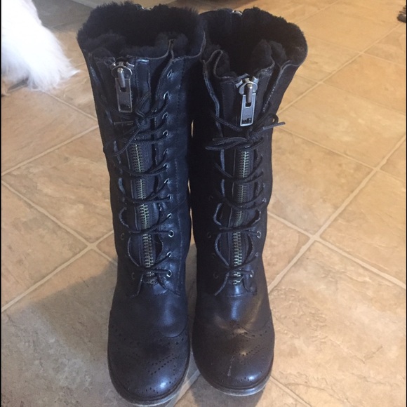 Kelsi Dagger leather boots