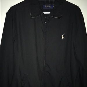 Cotton Poplin Polo Windbreaker