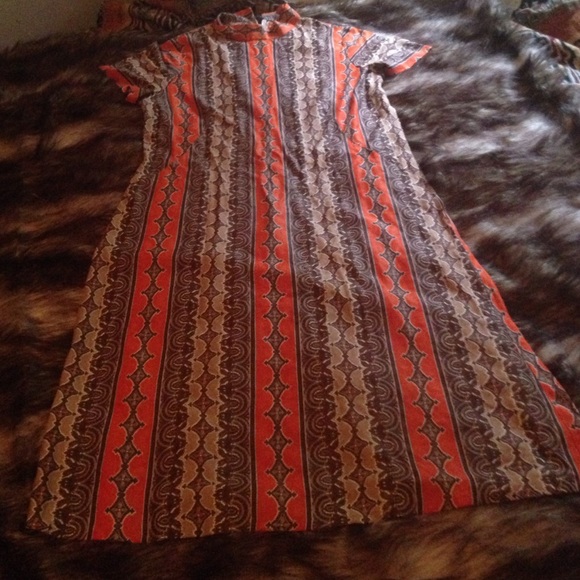 VINTAGE silk midi dress! - Picture 2 of 3