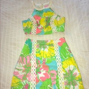 Two piece Lilly Pulitzer dress