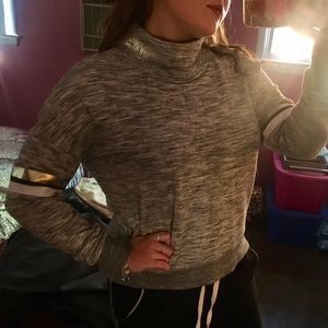 Victorias Secret Pink Turtleneck Sweatshirt Gray ✨