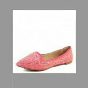 New BRECKELLE'S
Pink Lemonade Gold Studded Flats